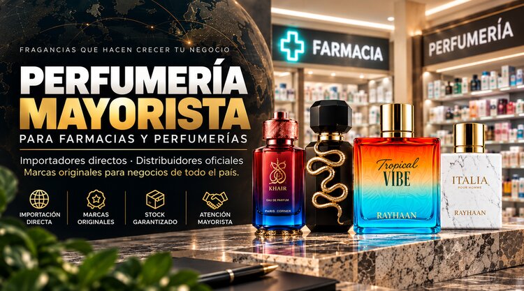 Perfumerías y farmacias mayoristas